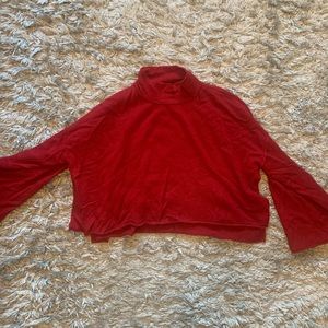 Free People Blossom Cashmere Turtleneck Sweater